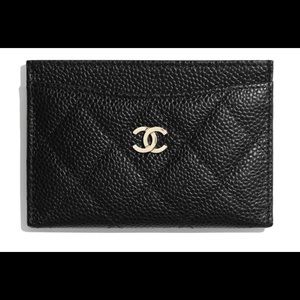 Authentic Chanel card holder